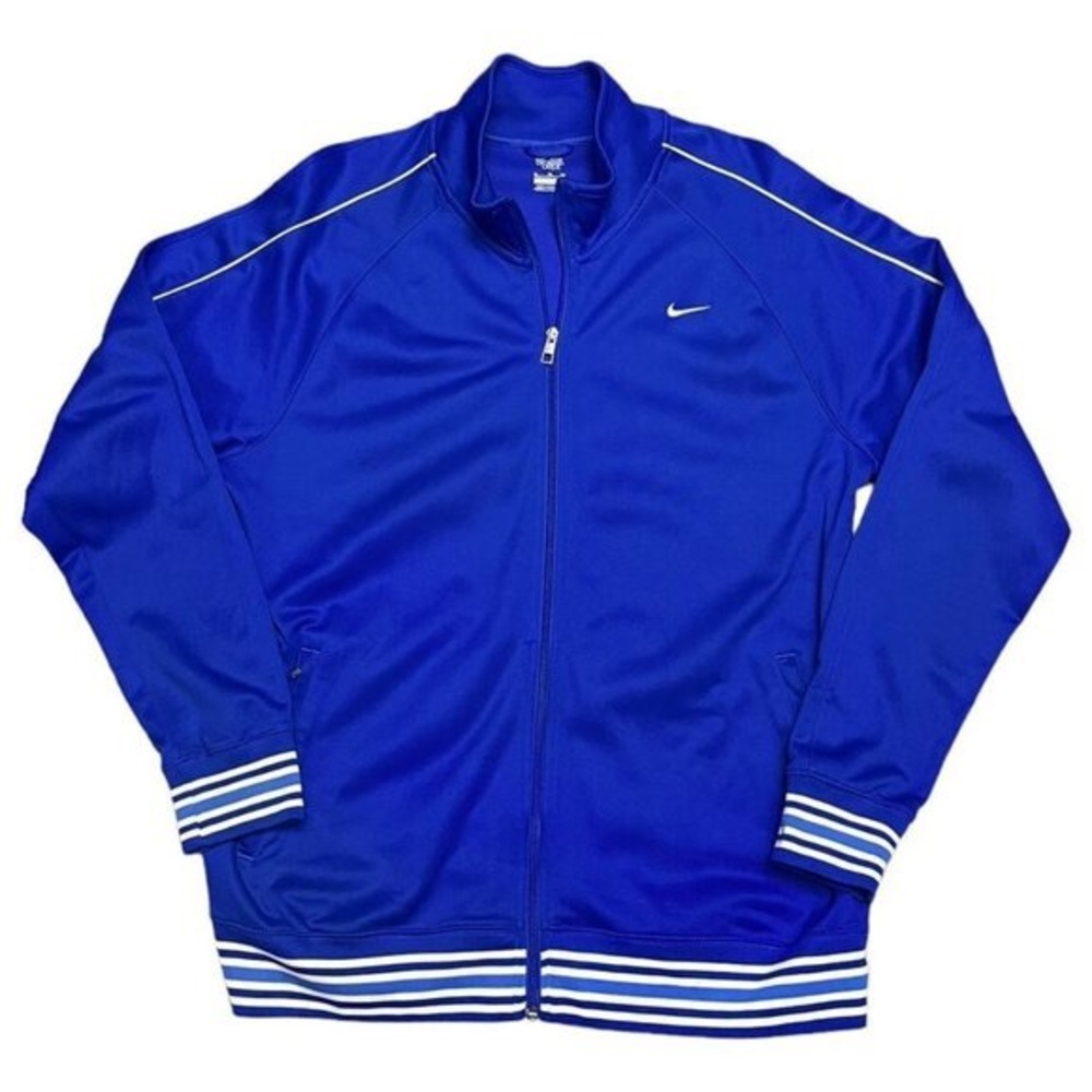 Nike Swoosh Retro Full Zip Light Track Sweater Jacket - Mens XL